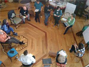 Description: At our last Roundhouse                                       retreat