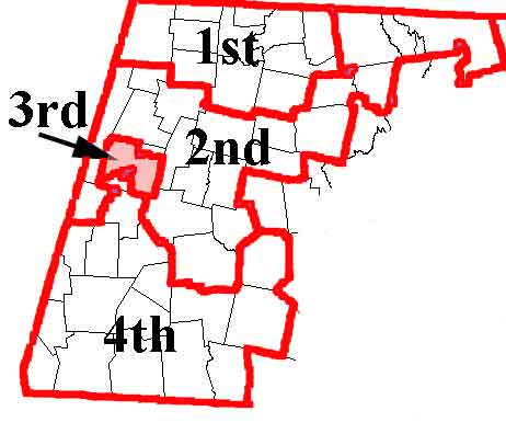 Map of Berkshire House Districts
