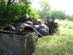 big metal thing and other junk