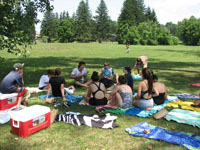 Campers from Lakeside Christian Camp