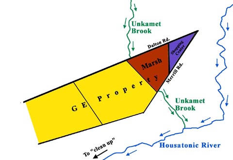 stylized map of discussion area
