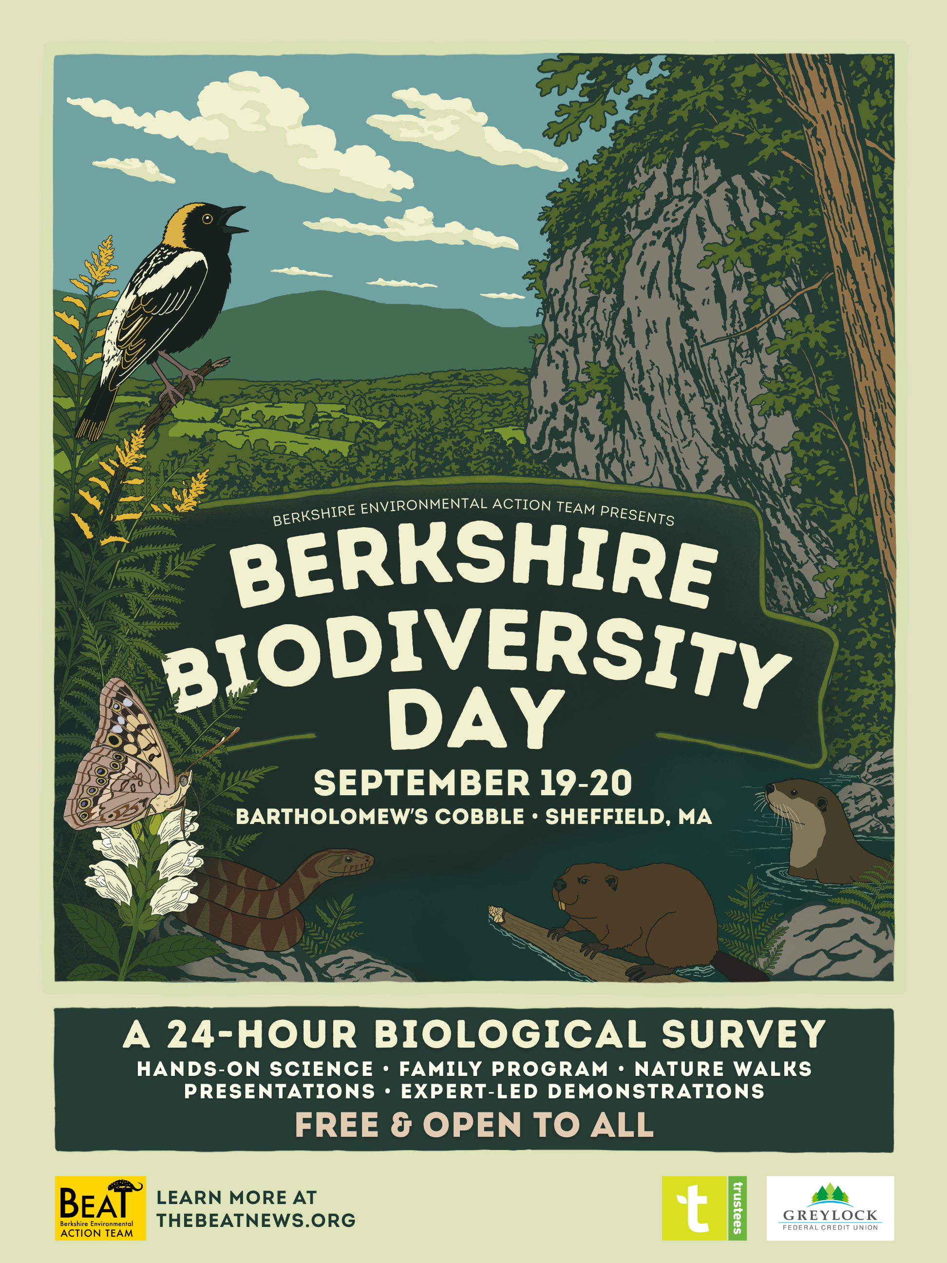 Berkshire Biodiversity Day 2026 Poster